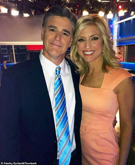is ainsley earhardt engaged to sean hannity Three years after sparking romance rumors, Sean Hannity, 61, and Ainsley Earhardt, 49, have found domestic happiness